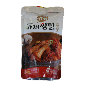 가미 일회용 가끔 야채찜닭양념 225g x 10봉지 닭도리탕소스 닭볶음탕양념, 10개