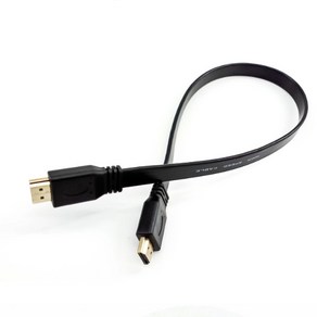 에이프릴 평면 HDMI 케이블 30CM, APL-HDMI, 1개