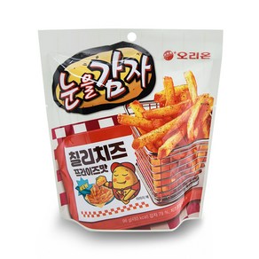 오리온 눈을감자 칠리치즈 프라이즈맛 96g, 1개