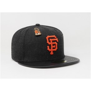 뉴에라 [슈즈네][정품] MLB 샌프란시스코 자이언츠 야구모자 메이저리그 선수모자 베이직 사이즈캡 59FIFTY