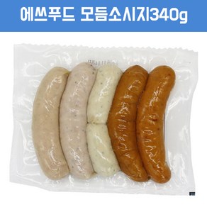 에쓰푸드 모듬소시지 340g 소시지, 1개