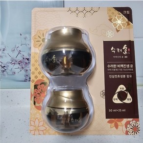 수려한 비책진생 윤 크림 75ml 고보습 한방크림, 1개
