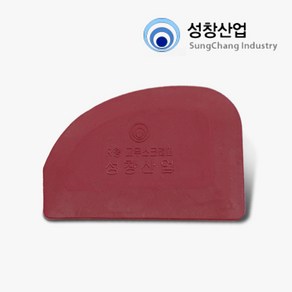 성창 고무헤라 R형 115mm 고무 스크래퍼 퍼티나이프 1PCS, 1개