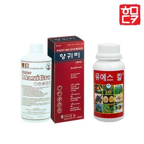 유일 양귀비 1L + 유에스칼 500ml 세트 천연착색제 과일 비대제, 1개