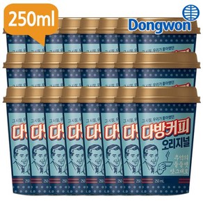 동원 소와나무 다방커피 오리지널, 250ml, 24개