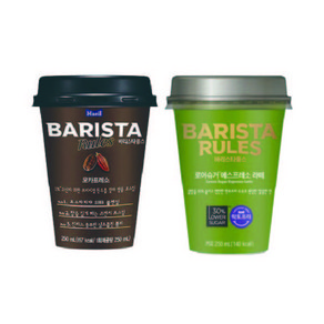 바리스타룰스 로어슈거 에스프레소 10컵+모카프레소 10컵, 1세트, 250ml