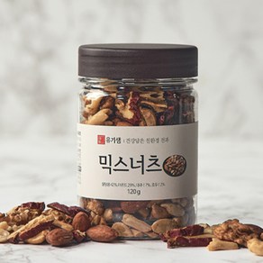 [본사공식몰]유기샘 친환경 믹스너츠 120g, 1개