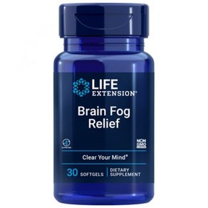 라이프익스텐션 브레인 포그 릴리프 Bain Fog Relief 30정, 1개