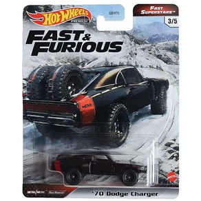 Hot Wheels 70 닷지 차저 블랙 패스트 슈퍼스타 3/5 713805