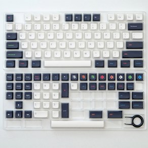 기계식 XDA 캡용 프로파일 GMK 오블리비언 서브 키캡 키보드, Keycap only, 없음, 없음