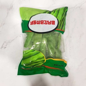 (배터짐) 냉동 삶은 강낭콩 500g3봉 단콩 중국강낭콩 중국요리 중화요리, 500g, 3개