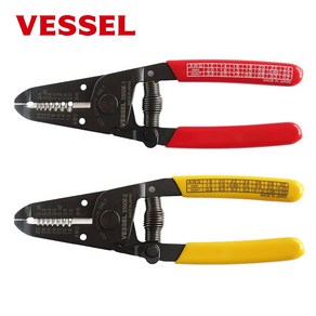 베셀 VESSEL 3500E-2 수동스트리퍼 0.25-1.0mm 스트립퍼 전선 피복탈피기 전기케이블 스트립게이지, 3500E-3, 1개