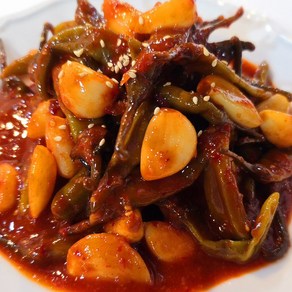 반찬연구소 고추알마늘무침 500g/1kg 새콤매콤한 맛 별미 간편반찬, 1개, 500g