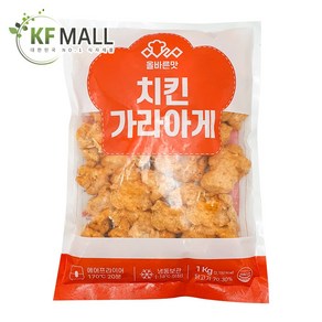 올바른맛 치킨 가라아게 1kg, 1개