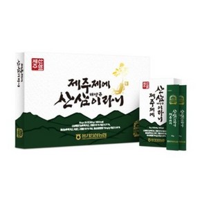 제주제에 산삼 배양근 이라니 10g 30포, 1개