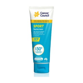 캔서카운슬 드라이터치 스포츠 선크림 SPF 50+ 110ml Cance Council Spot Dy Touch Sunsceen, 1개