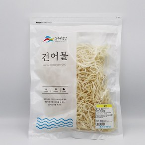 동해청정 일미 페루산 국내가공 진미채 백진미 오징어채, 1개, 500g