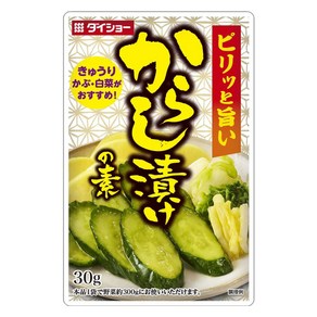 다이쇼 겨자절임 재료, 1개, 30g