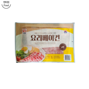 사조 요리베이컨 1kg, 8개