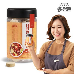 [다담은] 더진한 육수한알 코인육수 치킨맛 55정, 220g, 1개