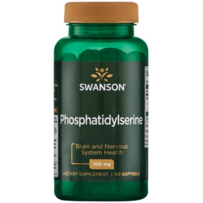 스완슨 Swanson 포스파티딜세린 포스타디딜세린 300mg 90정 phosphatidylseine, 1개