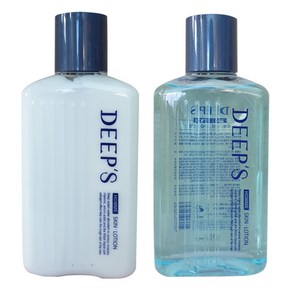 남성 화장품 DEEP'S 딥스 스킨-370ml 로션-370ml 5개씩 남자 화장품 업소용, 스킨+로션set x5개, 5개