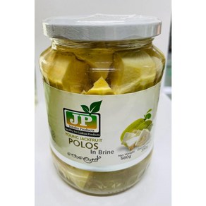 스리랑카 잭후르트 절임 YOUNG JACKFRUIT POLOS IN BRINE (JANAKA PRODUCTS), 1개, 560g