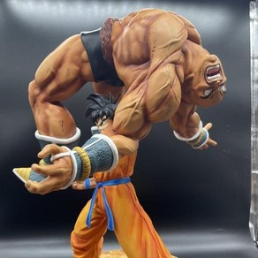 드래곤볼 손오공 내퍼 클래식 명장면 모형 장식 42cm 피규어, SonGoku Nappa, 1개