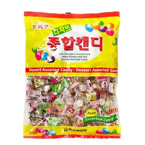 한양제과 디저트 종합캔디 1000g 사탕 디저트, 1개, 1kg