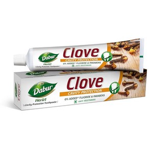 Dabu Heb'l Clove Cavity Potection Toothpaste - 200g  No added Fluoide & Paabens  Fo Stong &, 3개