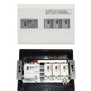 상도 노출형 분전반 노출분전함 전기차단기함, SD13.노출분전반 3회로_30A, 1개