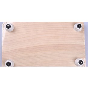국산 나무 우드 손잡이 싱크대 양면 도마 발받침 다리 특대 대형 450 x 270 x 25 mm, 1개