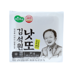 맑은물에 김석원 낫또 45.5g x 34개