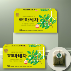 송원 우리차 웰빙마테차 100T, 800mg, 100개입, 2개