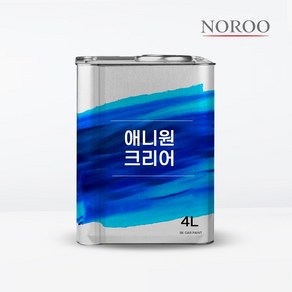 노루 애니원 크리어 투명 4L 경화제포함 자동차용 투명 코팅제, 지건 경화제, 1개