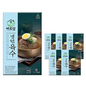 바르담 냉면육수(냉동) 350g 세트, 5개