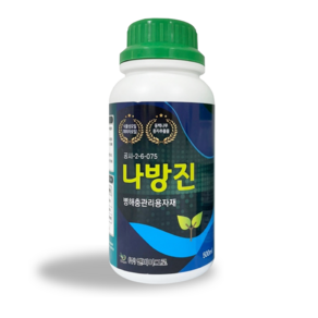 나방진 500ml 유기농 친환경 살충제 고추 담배나방 배추벌레 진딧물 응애 혹명 흰불 굴 파밤 거세미 심식 나방 성공팜, 1개