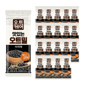 오트케어 맛있는 오트밀 서리태 낱봉팩, 20개, 50g