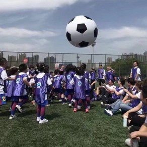 초대형 벌룬 축구공 에어 풍선 야외 게임 놀이 비치 볼, 80cm 축구공 (펌프 제외), 1개