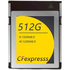 CFexpess TYPE B 카메라 cfe Z6 Z9 XQD 메모리카드 캐논 R5CR3 GH6 적용, 128GB, 카드+리더기, 1개