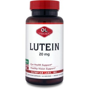 Olympian Labs Lutein 20 mg 60 Capsules Pack of 1