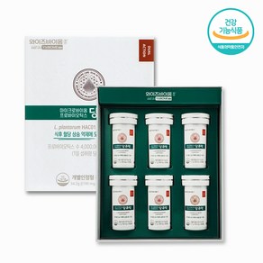 유한양행 와이즈바이옴 당큐락 마이크로바이옴 HAC01 혈당 유산균 30캡슐 6박스6개월분, 30정, 6박스
