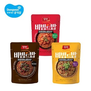 동원 양반 비빔드밥 포켓 250g 1개 (불고기/참치김치/짜장)