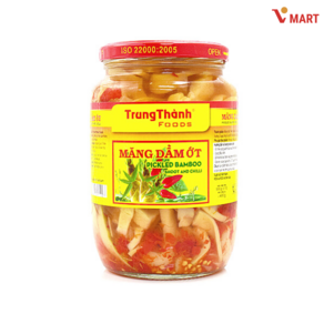 베트남 MANG DAM OT 죽순 절임 피클 Pickled bamboo shoot and chilli, 800g, 1개