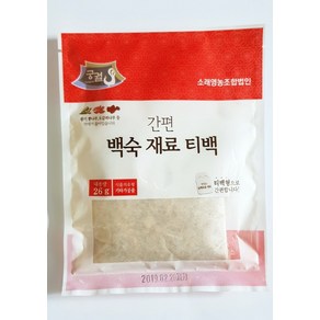 삼계탕 백숙 간편재료티백26g, 단품, 1개