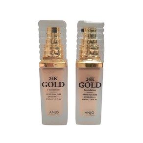 Anjo 24k gold foundation 앙쥬 프로페셔날 24k 골드 파운데이션 21호 SPF50+/PA+++best + 마스크팩 +오늘출발, 2개