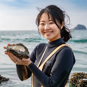 [댕팜] 통영 막내 해녀가 직접 딴 바위굴, 1개, 5kg