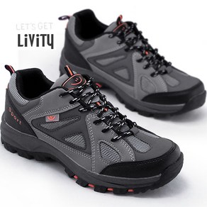 LIVITY [250~280mm] 남성용 초경량 트레킹화 등산화 스니커즈 작업화 조깅화 런닝화 M0100