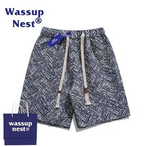 WASSUP NEST 일본풍 남성 캐주얼 반바지 CS005