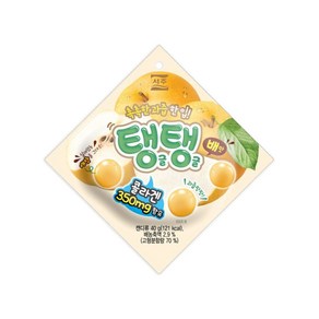 서주 탱글탱글 배맛 젤리 40g X 1개